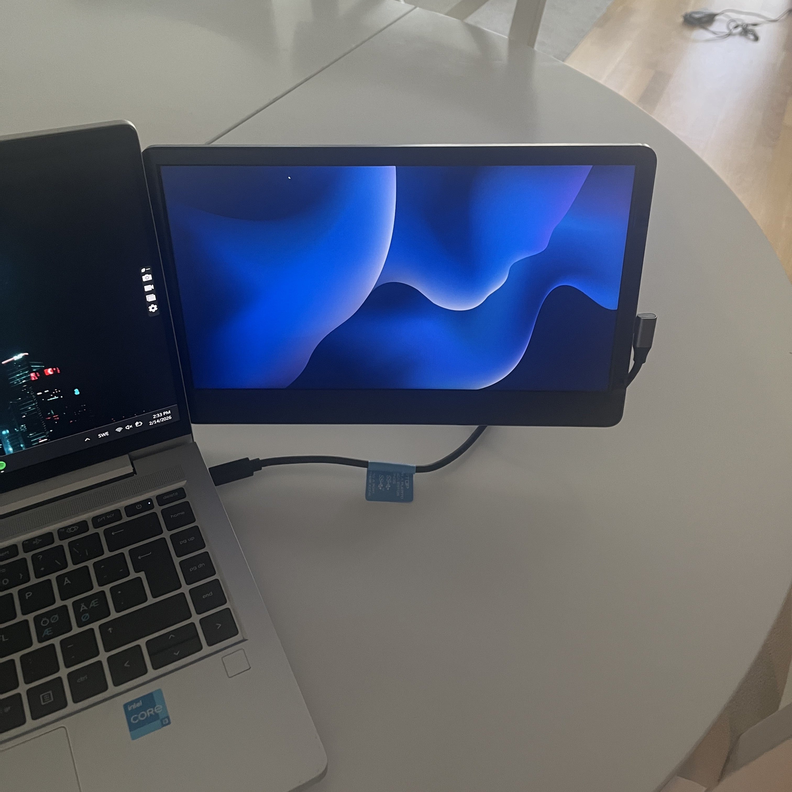 Expansionsskärm för laptop