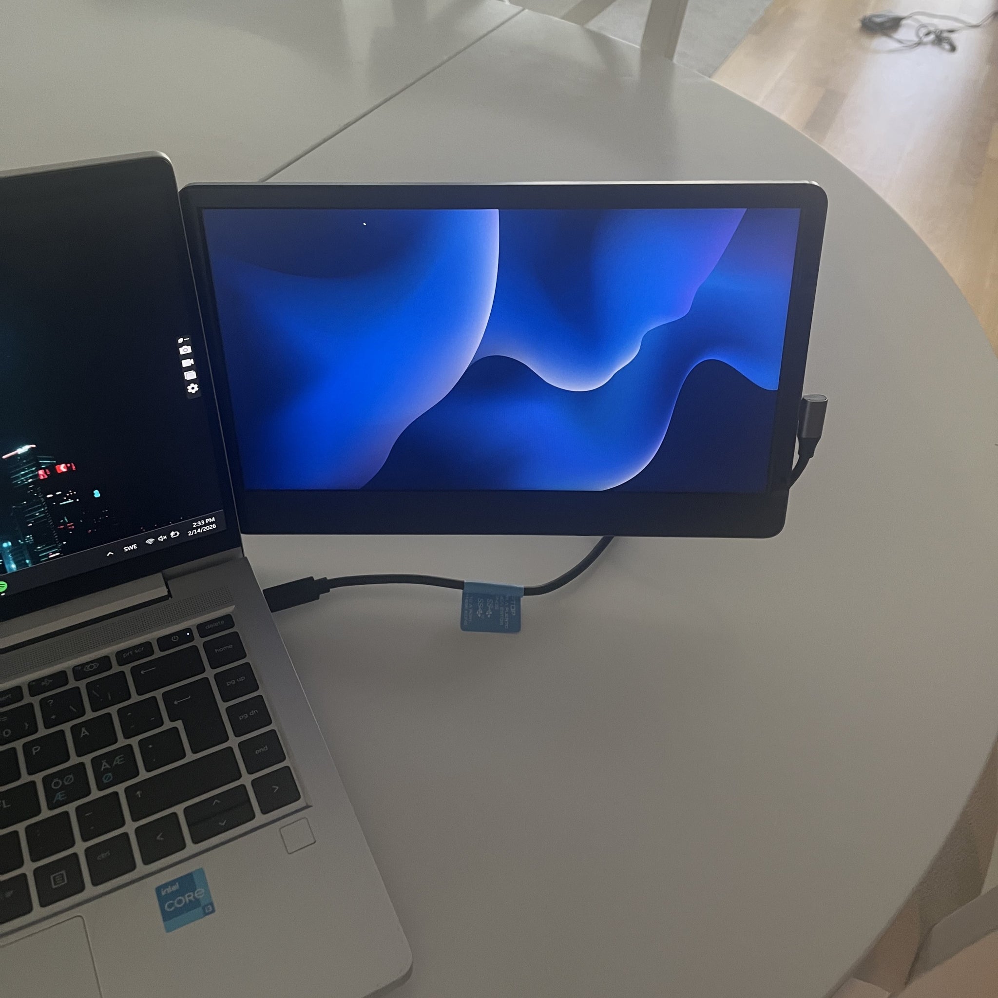 Expansionsskärm för laptop