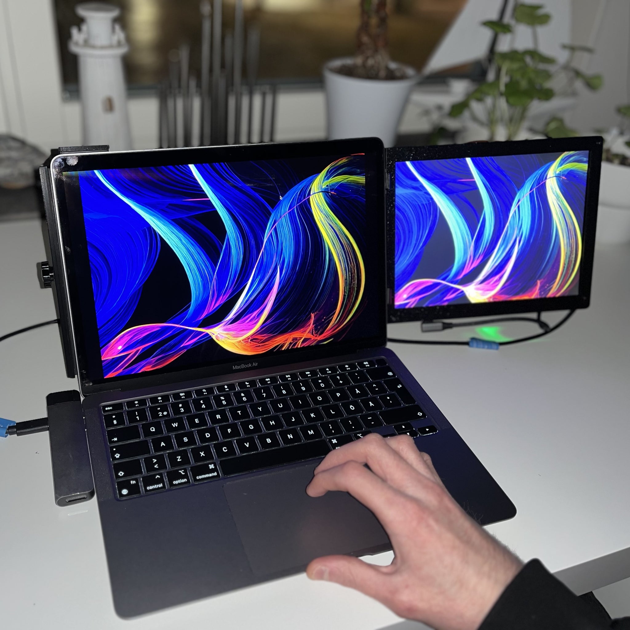 Expansionsskärm för laptop